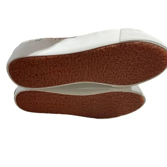 LoveShackFancy Superga Platform Sneakers sz EU 40 US 9 Low Top Yellow Blue Shoes - Picture 11 of 16